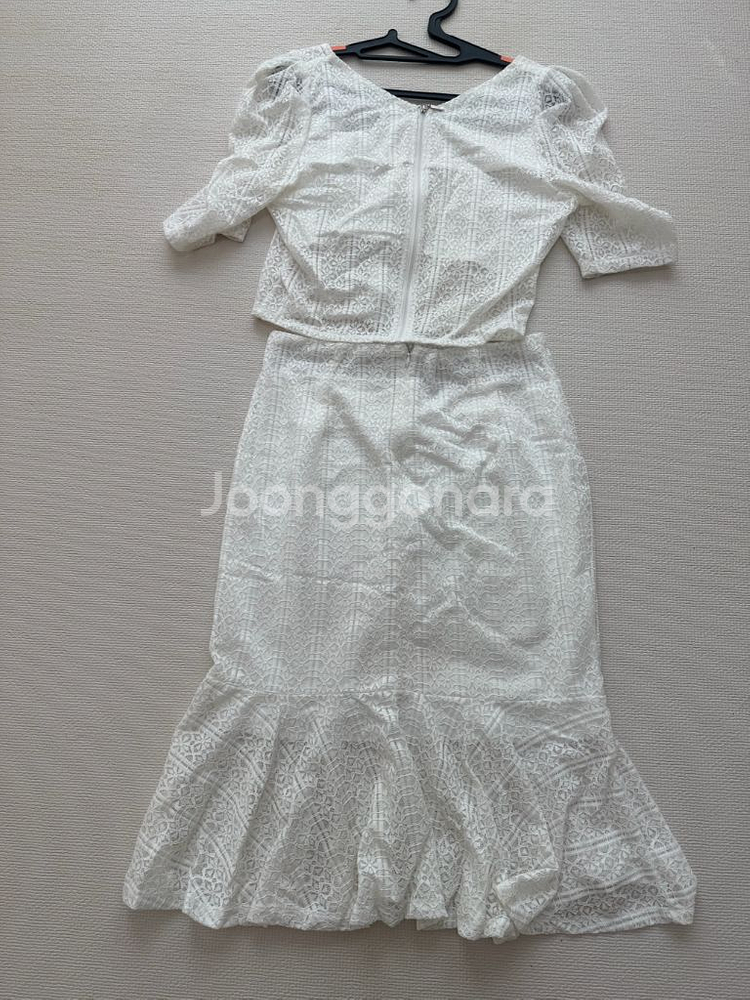 투피스 레이스 스커트 66 택포 8천--1