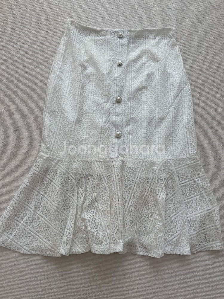 투피스 레이스 스커트 66 택포 8천--3