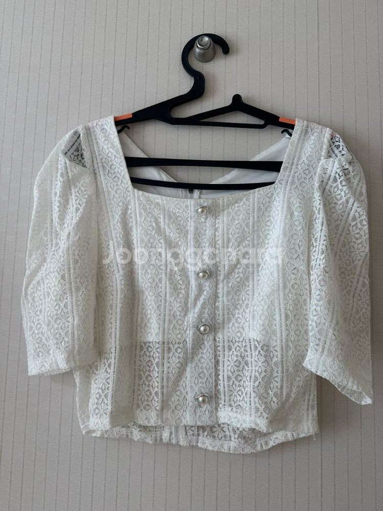 투피스 레이스 스커트 66 택포 8천--2