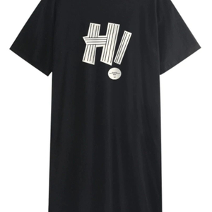 새재품)블랙 롱 오버핏 반팔원피스(1만원)