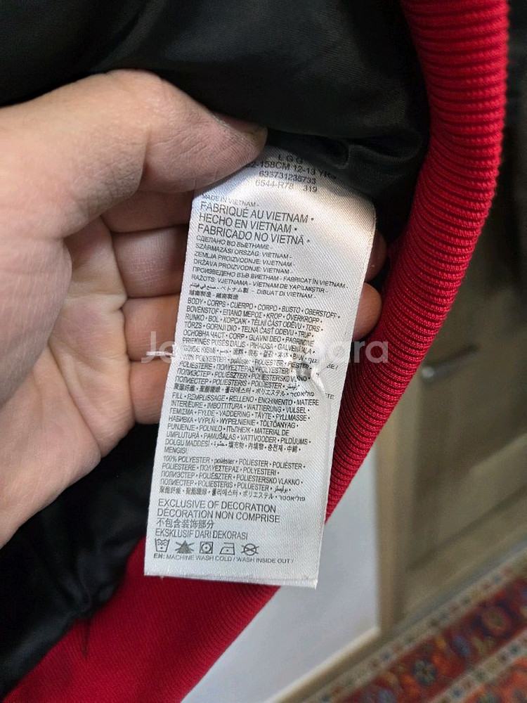 조던 주니어 항공 패딩 후드자켓 12 13--3