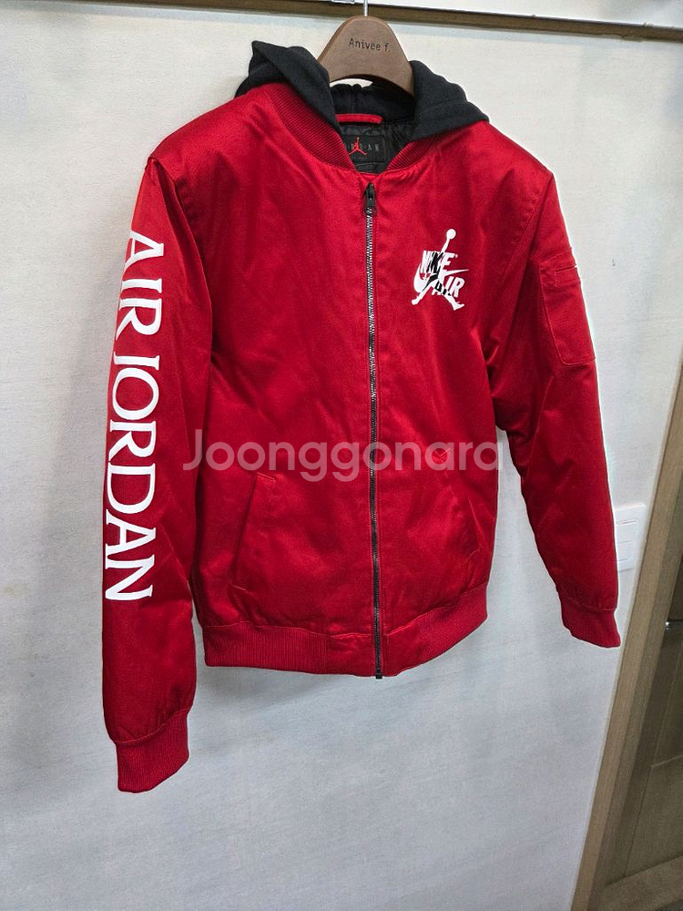 조던 주니어 항공 패딩 후드자켓 12 13--5