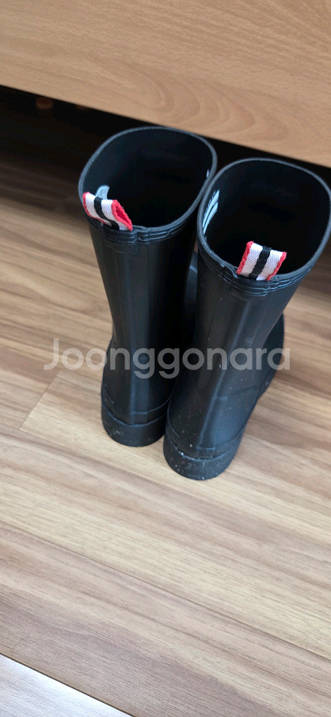 헌터 남성 장화 260 팝니다--2