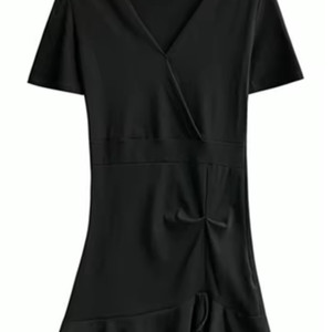 새상품)햅번 스타일 리틀 블랙 드레스(1만원)