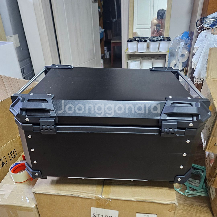 알루미늄 탑박스 B급 미사용 상품 65리터 12만원--1