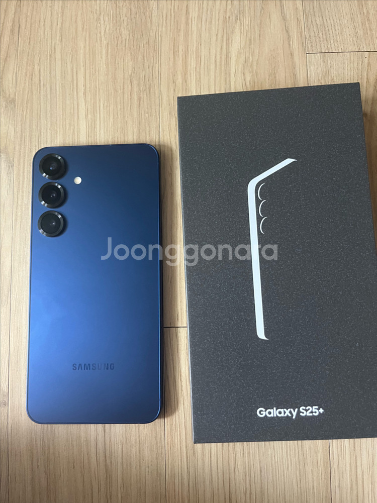 갤럭시 s25+ 자급제 네이비 256기가--0
