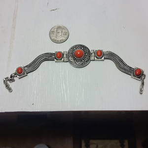 보석박힌 족은 팔찌 34g