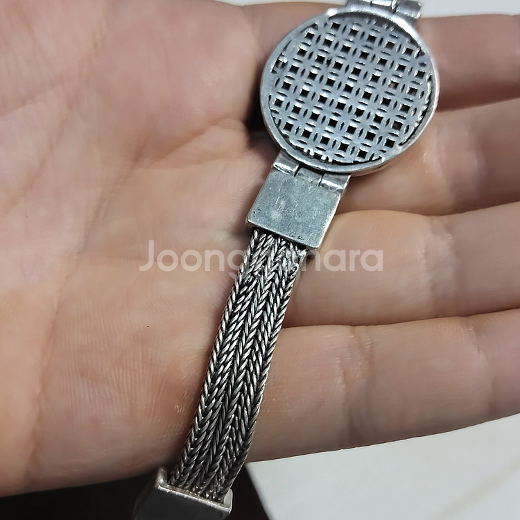 보석박힌 족은 팔찌 34g--3