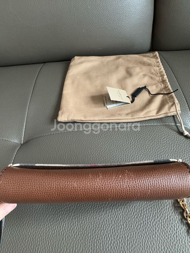 버버리 햄프셔 크로스백--2