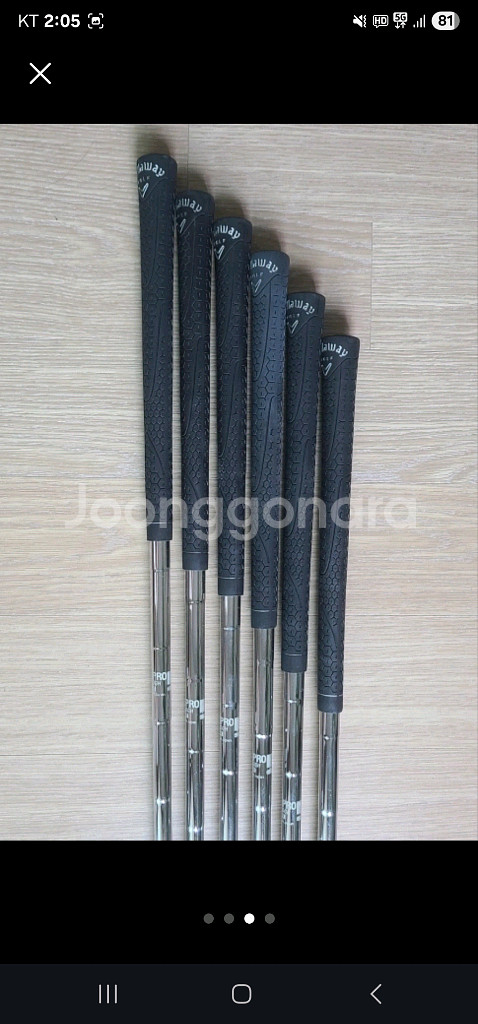 캘러웨이 x포지드 nspro950r 5번~7번 9번,p--2