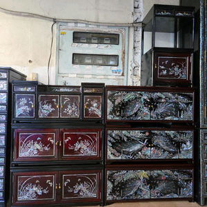 나전칠기 문갑4.화장대2.애기장1