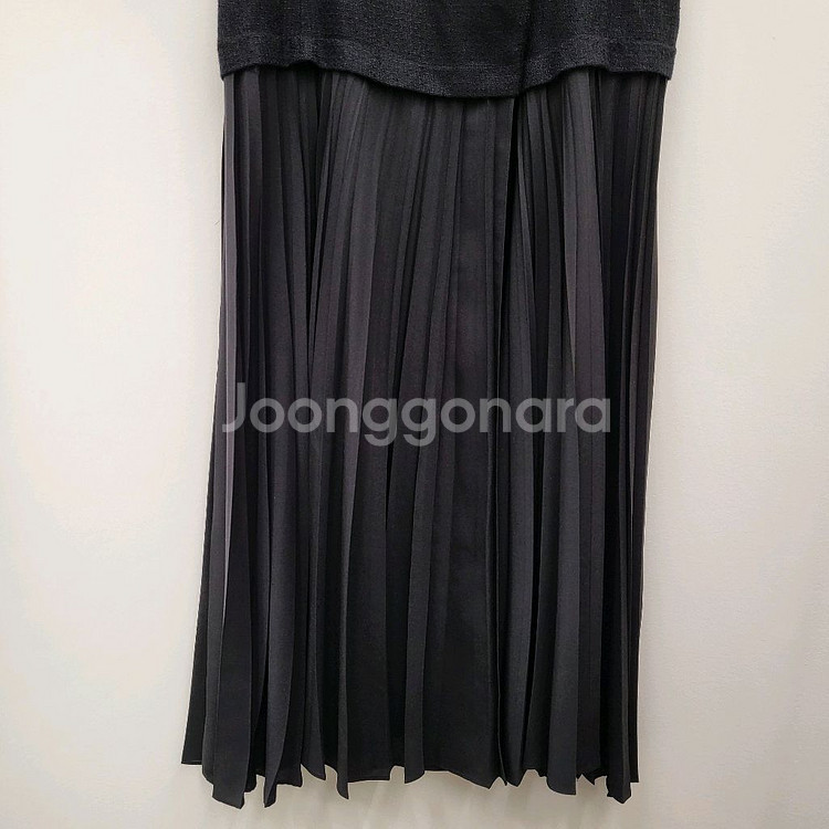 타임 트위드 플리츠 원피스--2