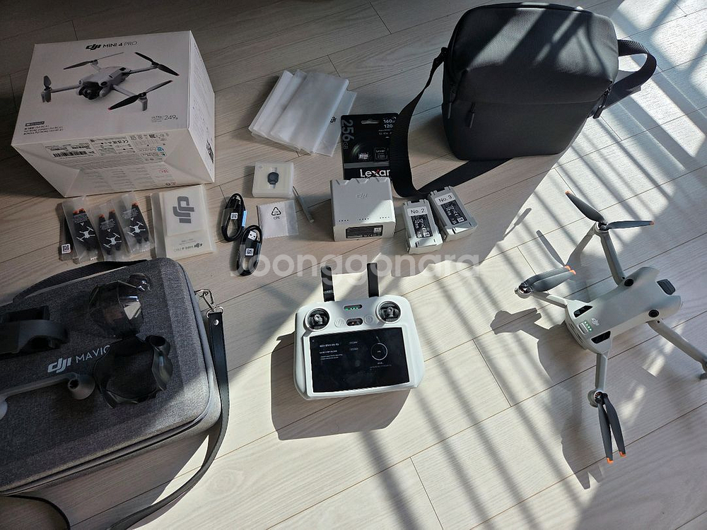DJI 매빅 미니4 프로 플라이모어콤보 무사고 +케어--2