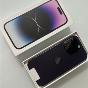 아이폰 14프로 퍼플 128G / 새제품 판매합니다.