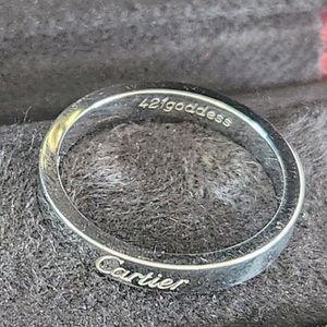 리테일가350만원 Cartier정품 pt950 플래티늄