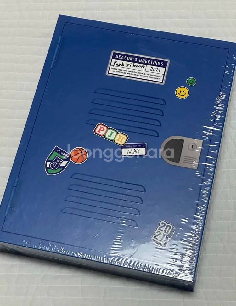 [미개봉] 박지훈 2021 시그 포카포함 시즌그리팅--0