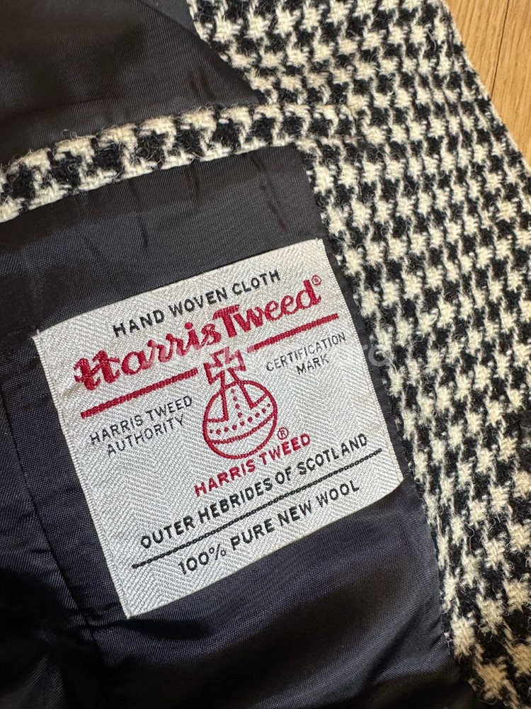 프론트로우 트리밍 트위드 자켓--7