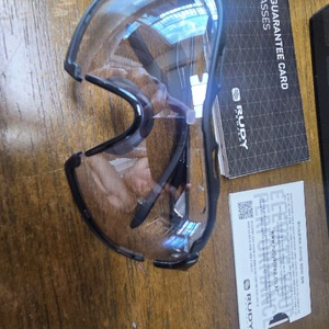 루디 컷라인 블랙 미러변색 고글 (국내정품)