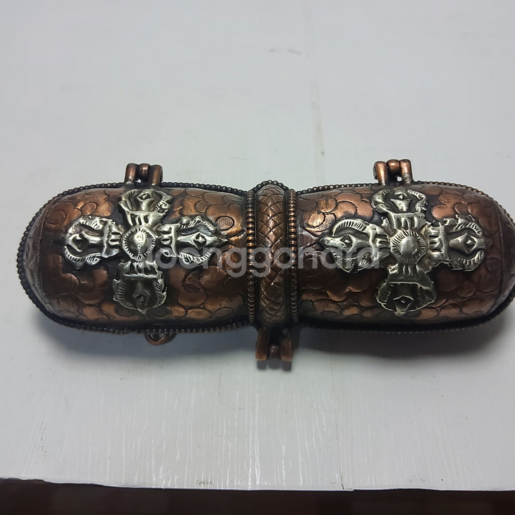 골동 최고급 티벳 금강저 (케이스포함) 길이17cm--3