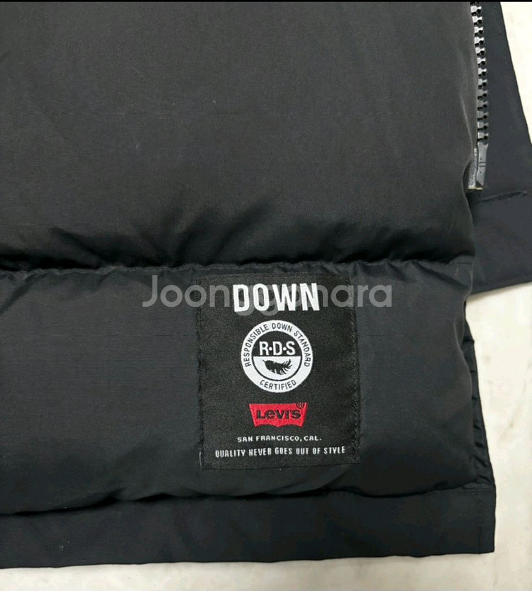 리바이스 야상패딩 덕다운 S사이즈--4