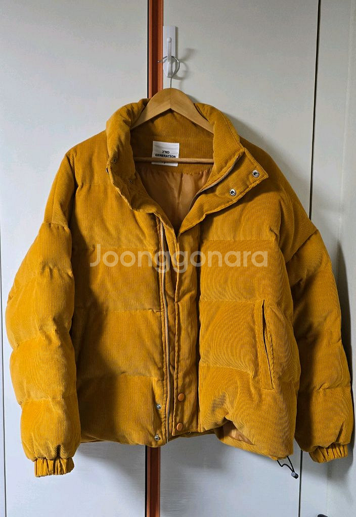 보세 코듀로이 패딩--0