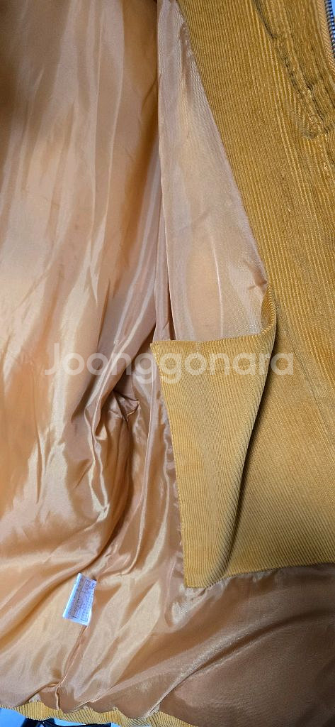 보세 코듀로이 패딩--3