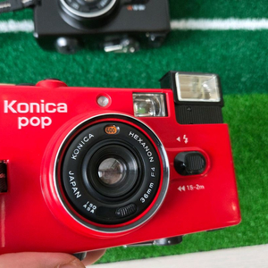 KONICA POP RED 코니카팝 필름카메라 실사용