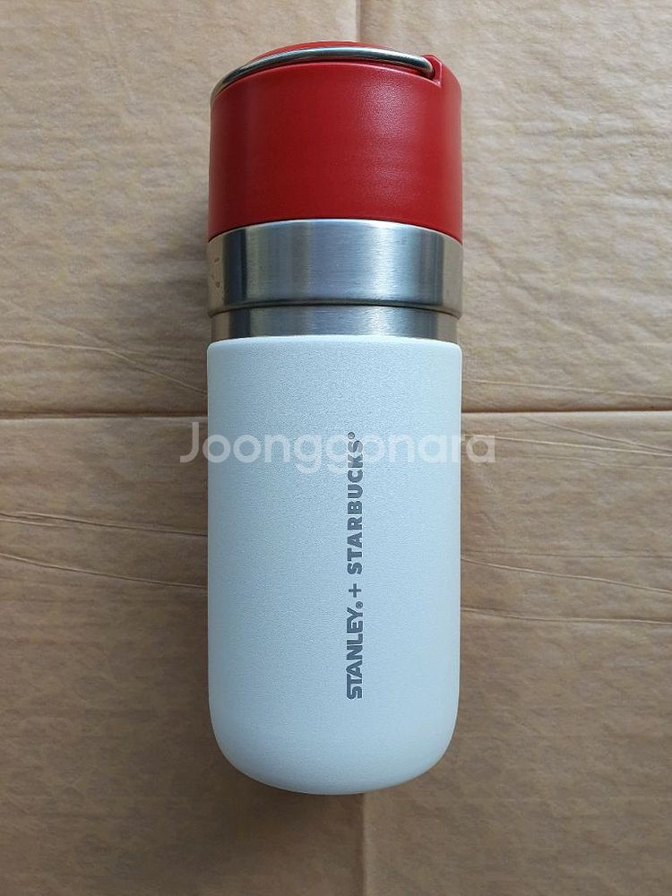 스타벅스 SS 21 크리스마스 스탠리 고 보온병 500--0