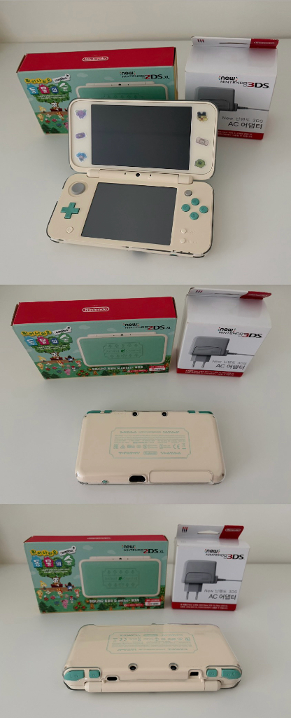닌텐도 NEW 2DS XL 튀어나와요 동물의숲 에디션 이미지