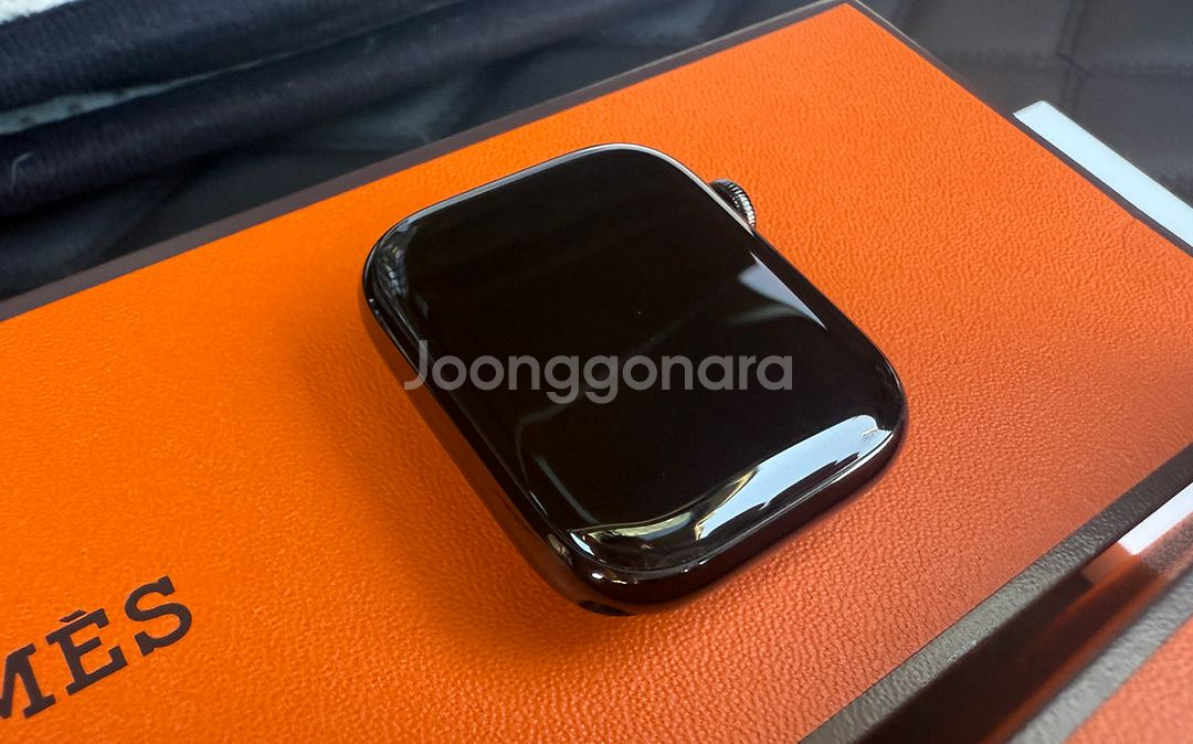 애플워치7 에르메스 누아르 45mm 판매합니다--2
