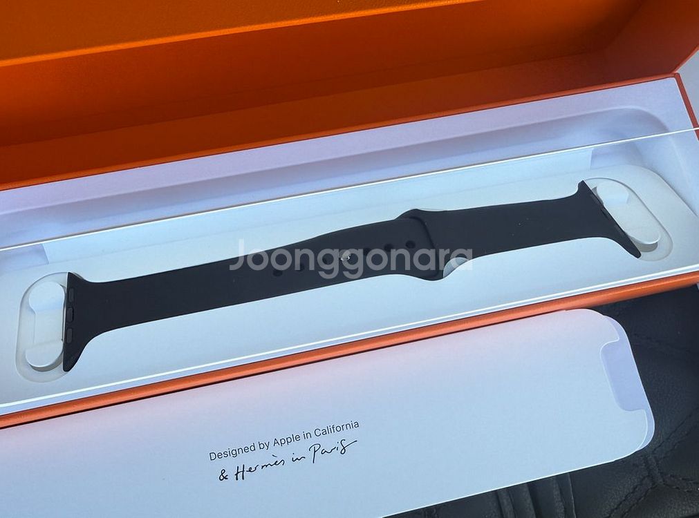 애플워치7 에르메스 누아르 45mm 판매합니다--1