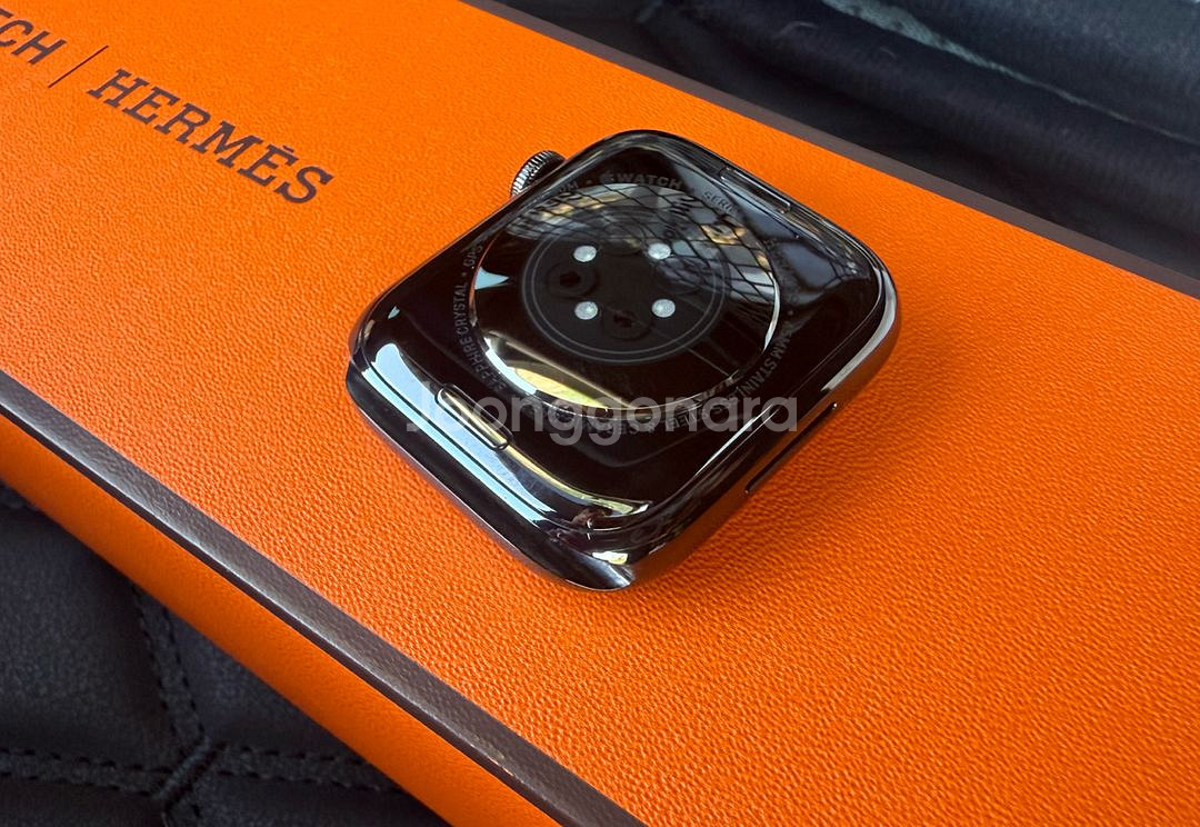 애플워치7 에르메스 누아르 45mm 판매합니다--5