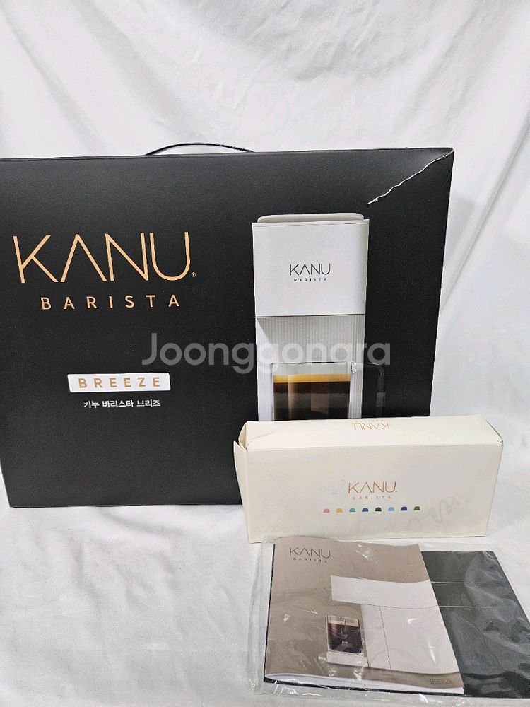 카누 바리스타 브리즈 캡슐커피머신 미개봉--0