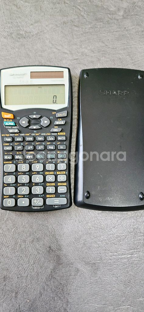 카시오 샤프 공학용 계산기--1
