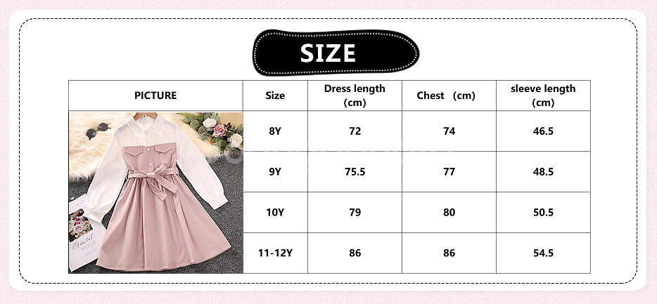 아동 트렌치 셔츠 벨트 원피스 드레스 11y - 12y--2