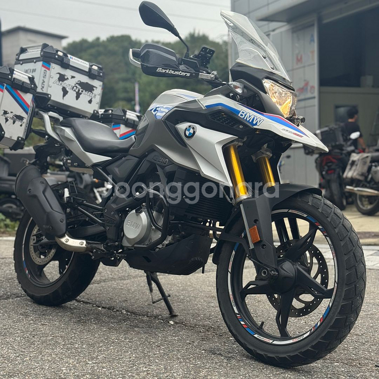 g310gs 18년 1만4천km 2채널블박 삼박스 판매--0