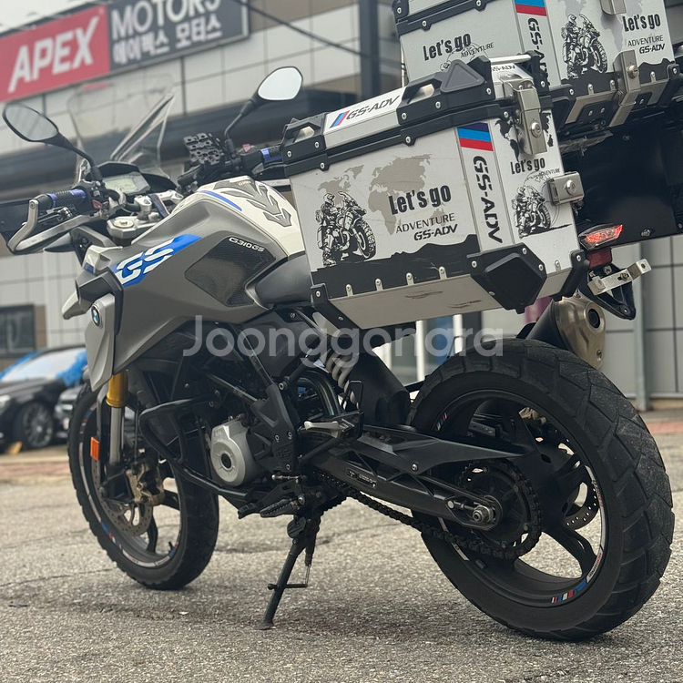 g310gs 18년 1만4천km 2채널블박 삼박스 판매--4