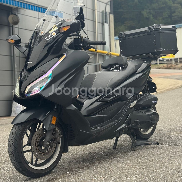 포르자350 24년식 3만4천km 배달 셋팅 판매합니다--6