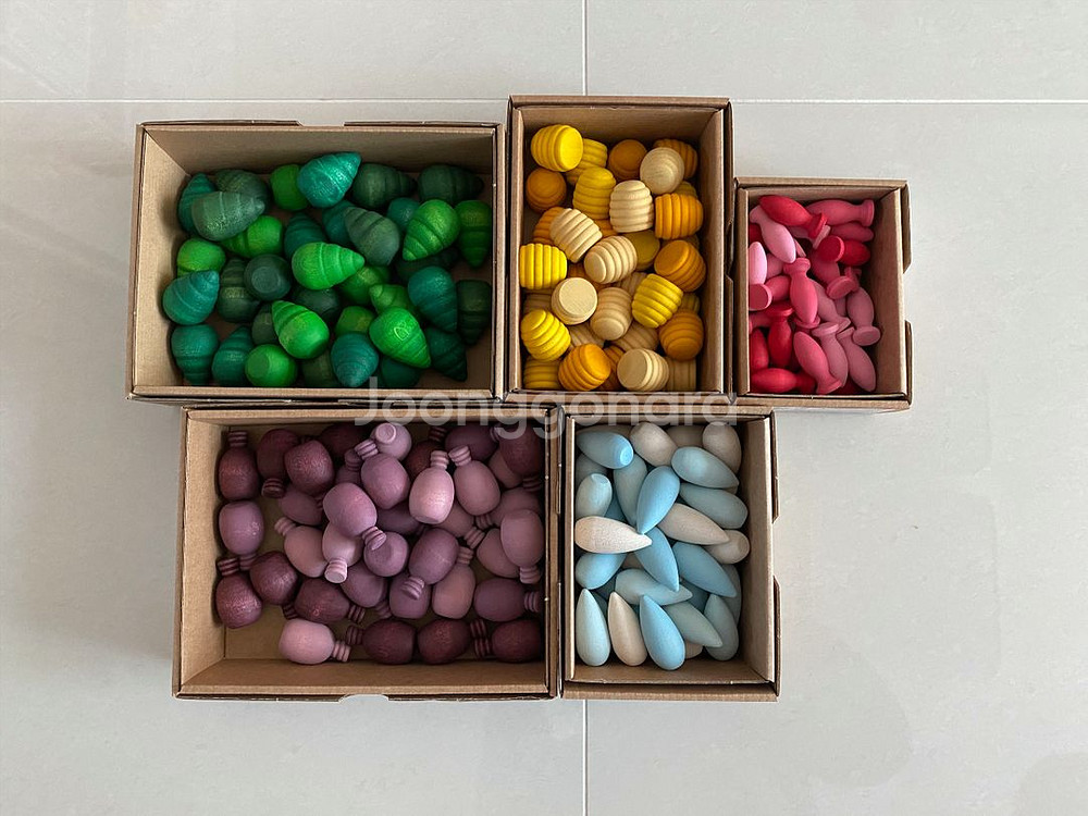 그라팟 만다라 5종 일괄. 몬테소리 발도르프 교구. 씽--0