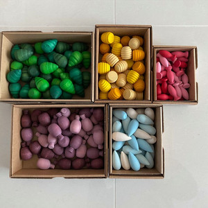 그라팟 만다라 5종 일괄. 몬테소리 발도르프 교구. 씽