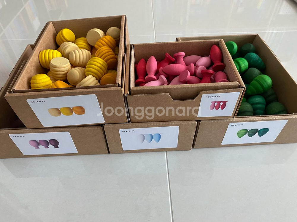 그라팟 만다라 5종 일괄. 몬테소리 발도르프 교구. 씽--1