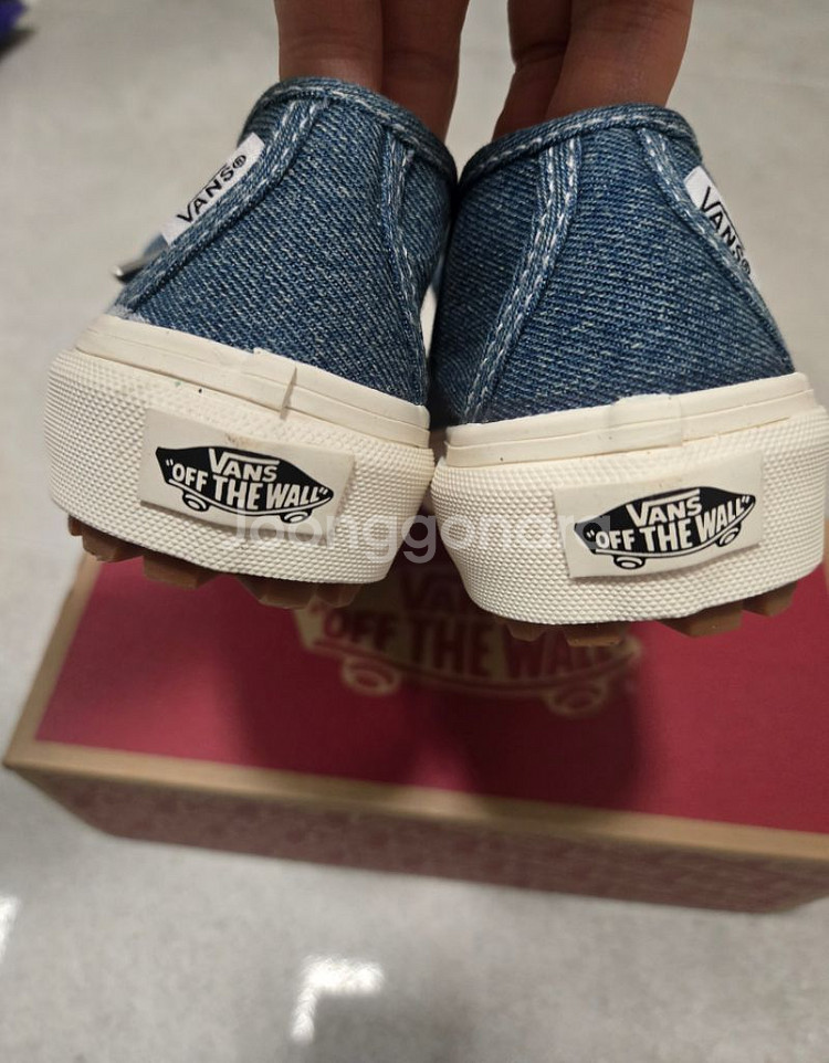 (새상품)반스 데님 메리제인--1