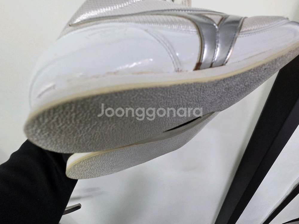 미즈노 복싱화 화이트 블랙 1족씩 커스텀--0