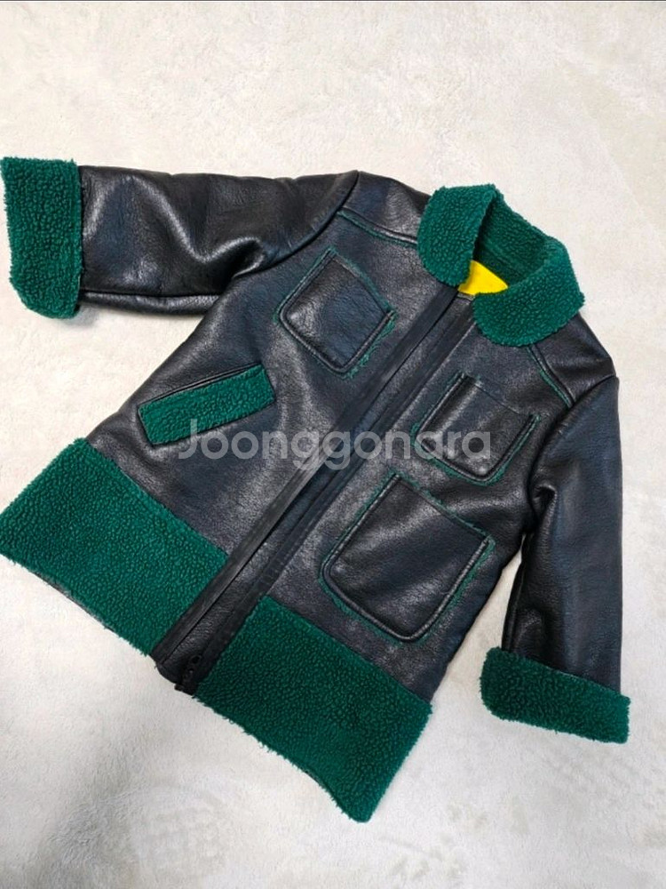 아이러브제이 무스탕코트(s사이즈)--0