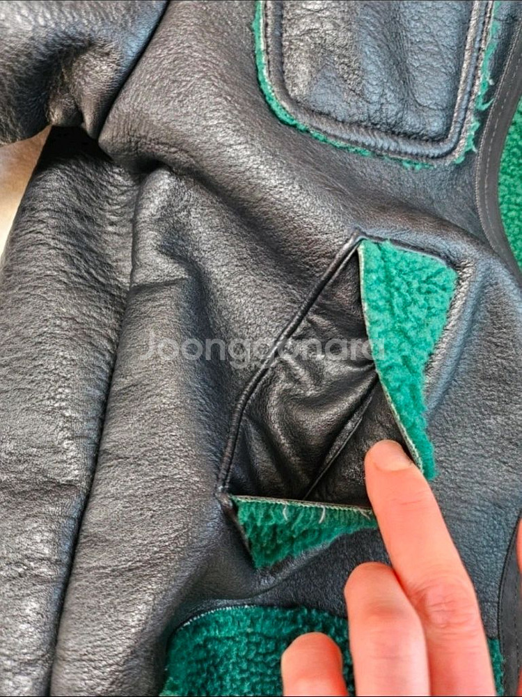 아이러브제이 무스탕코트(s사이즈)--3