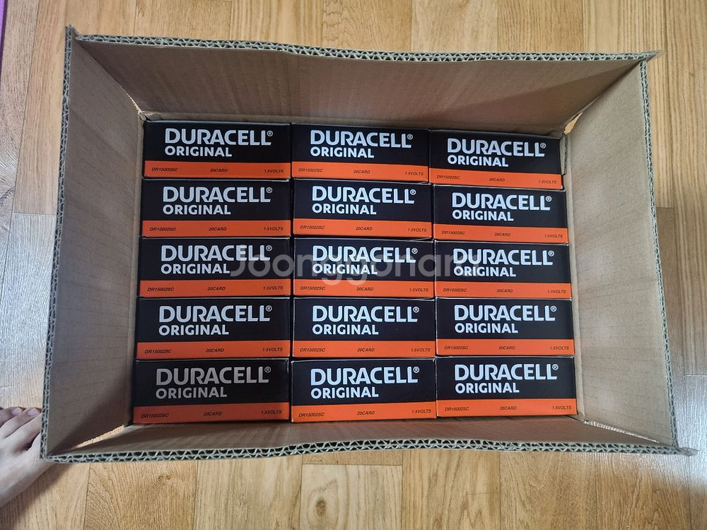 듀라셀 AAA 건전지 1박스단위 600알 2p포장--2