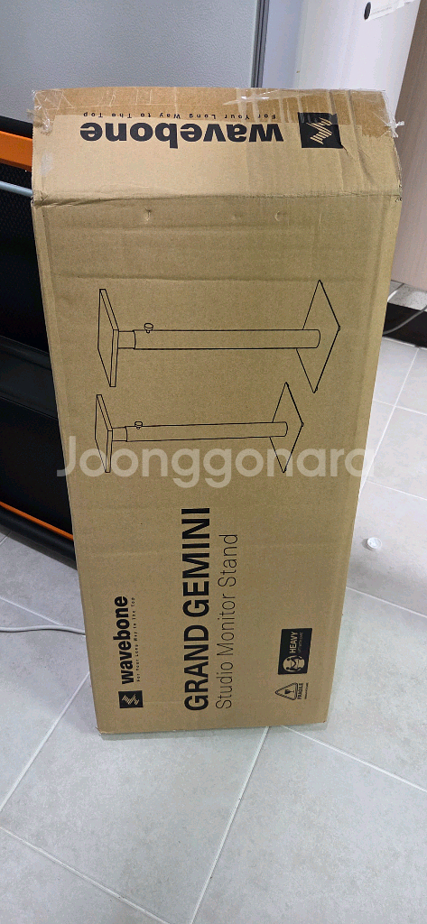 웨이브본 Wavebone 그랜드 제미니 스피커스탠드--0