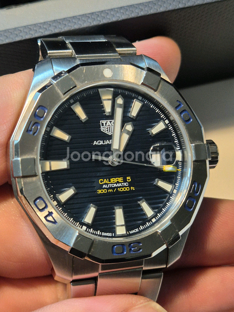 태그호이어 아쿠아레이서 칼리버5 청판 43(120만)--3