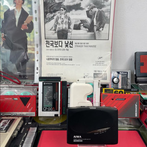 워크맨 정크품(노테스트):Aiwa HS-PL77까망