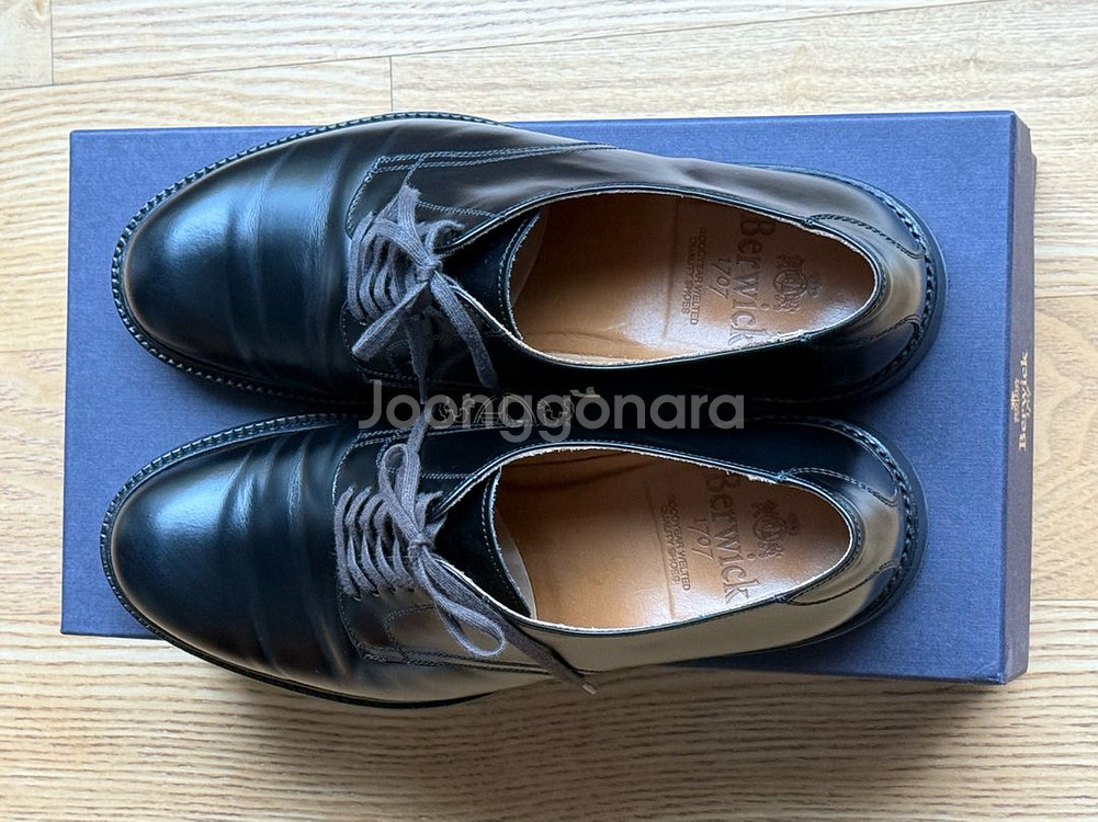 버윅 Berwick 5048 오피서 슈즈 7사이즈--1